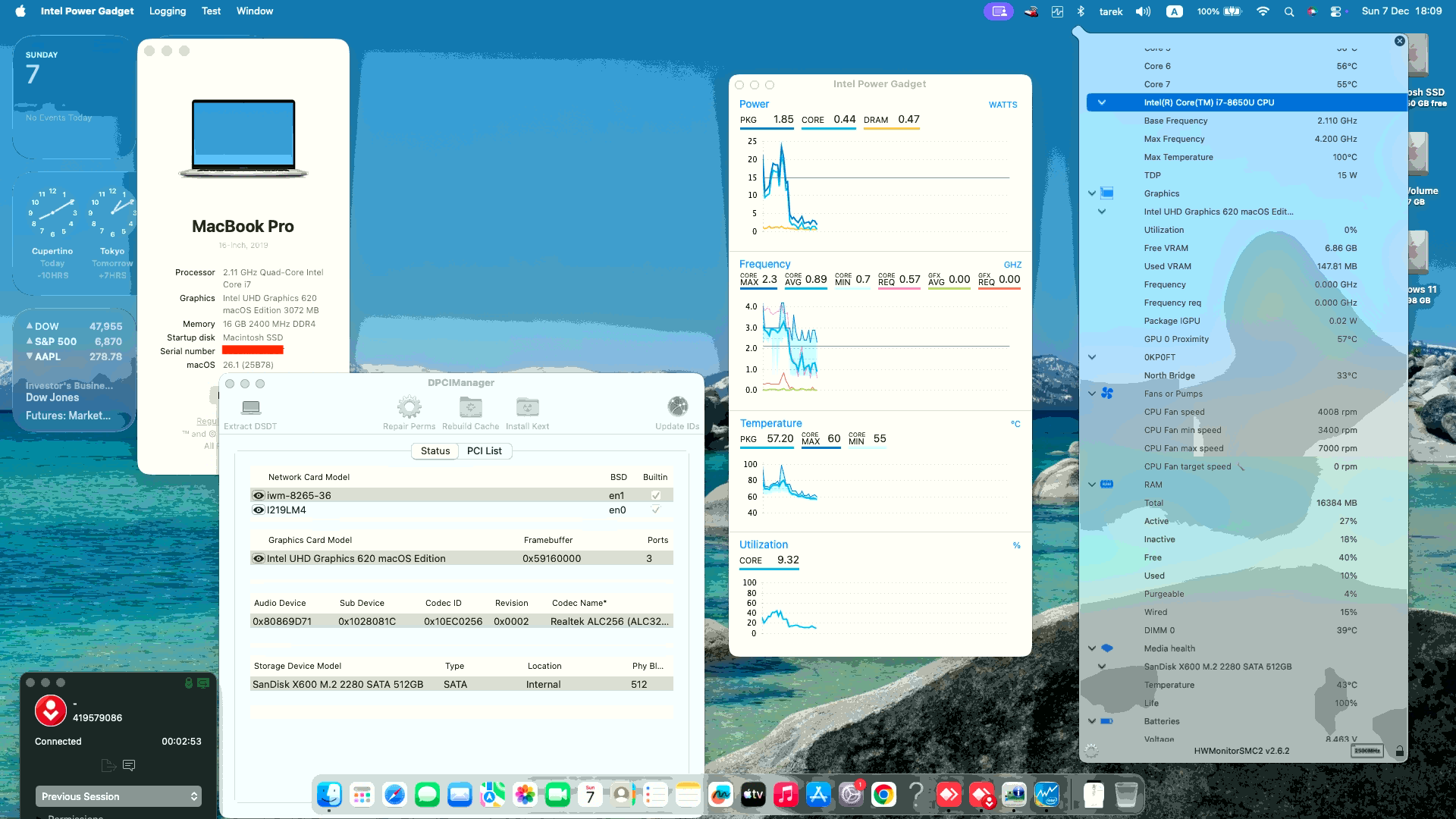 Dell Latitude 7490 18th [KabyLake R + Intel UHD 620 + I2C]   OpenCore 1
